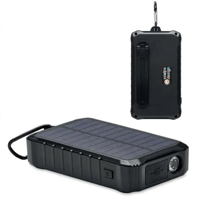 Powerbank promozionale solare con dinamo da 8000 mA - DYA