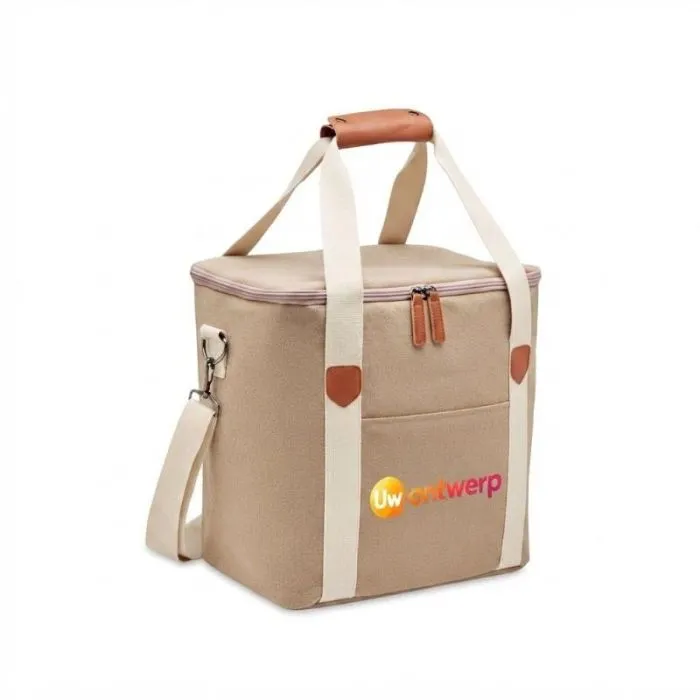 Grote koeltas van canvas 450 g/m² voor reclamedoeleinden - KECIL LARGE