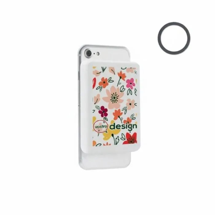 Caricabatterie wireless magnetico personalizzato - DOUBLETIC