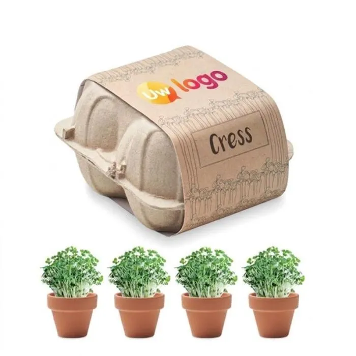 Reclame-kweekset voor waterkers - CRESS
