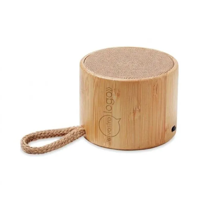 Altoparlante wireless in bambù promozionale - COOL
