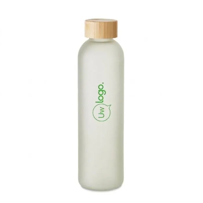 Reclamefles van glas, 650 ml - LOM