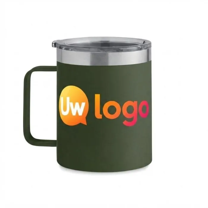 Dubbelwandige reclamebeker van 300 ml - INARI