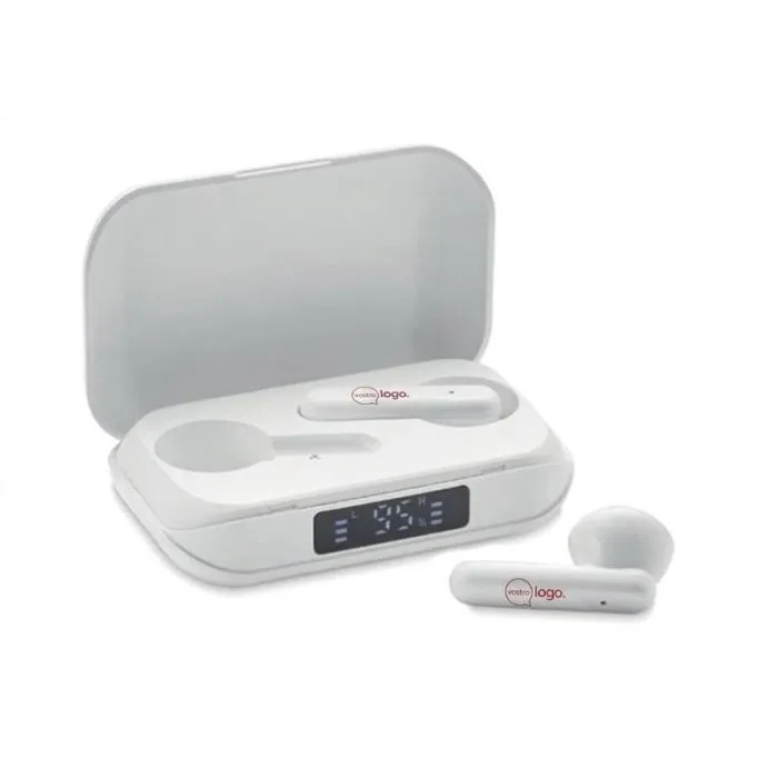 Auricolari TWS personalizzati in ABS riciclato - QUAVER