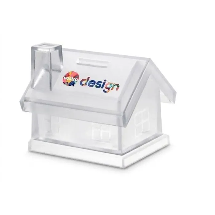 Salvadanaio personalizzato fatto in casa in plastica MYBANK