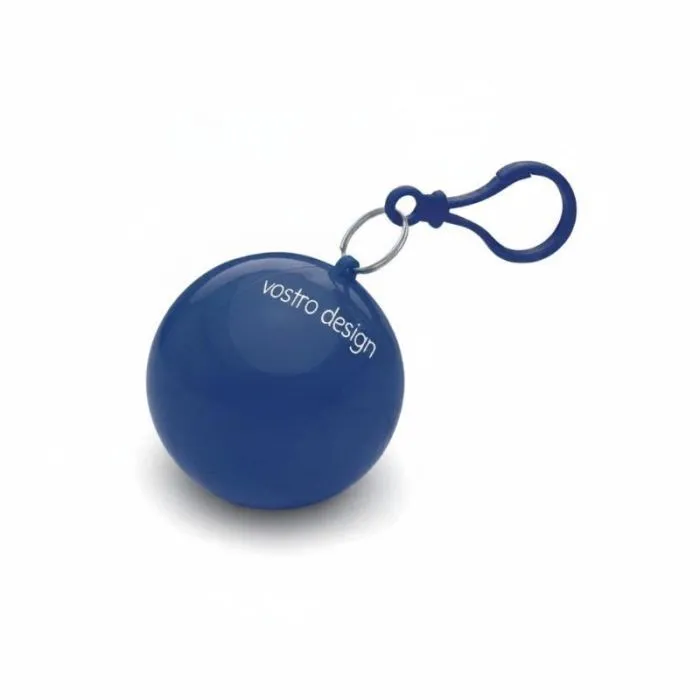 Poncho in una confezione rotonda promozionale NIMBUS