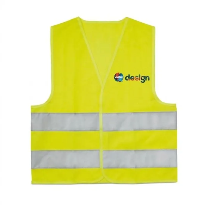 Giacca per bambini ad alta visibilità personalizzata MINI VISIBLE