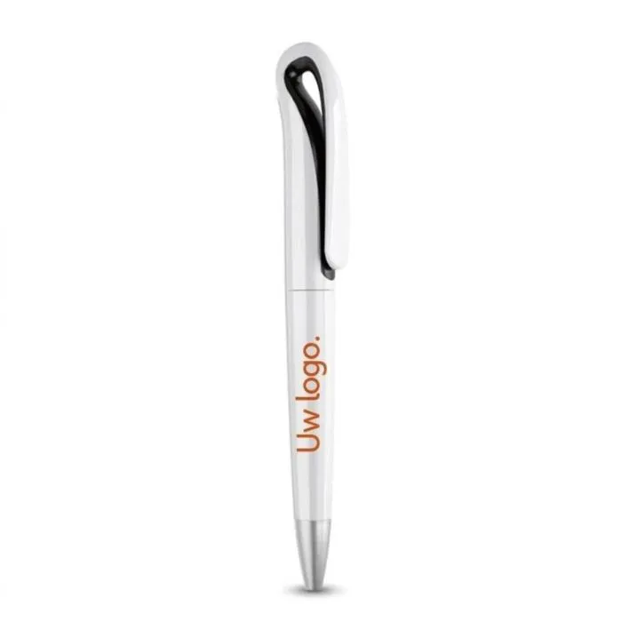 Gepersonaliseerde Twist-balpen van ABS van WHITESWAN