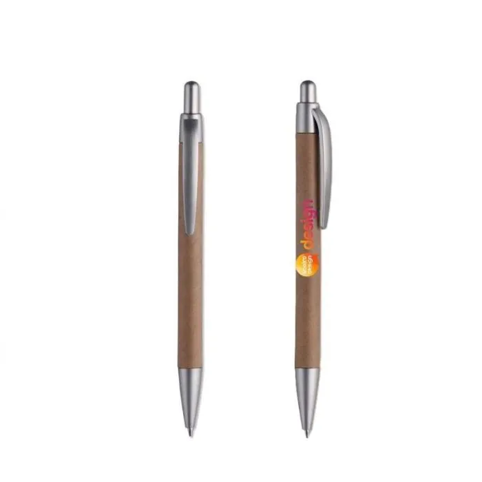 Penna a sfera personalizzata con corpo in cart PUSHTON