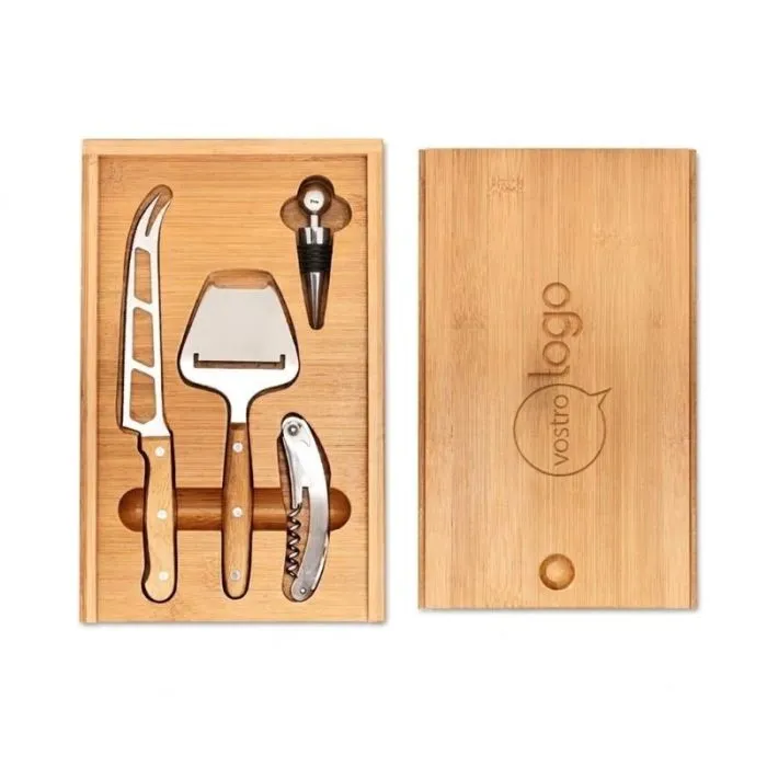 Set personalizzato per formaggi e vino WINE&CHEESE