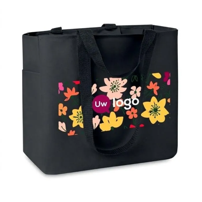 Gepersonaliseerde boodschappentas van 600D polyester CAMDEN