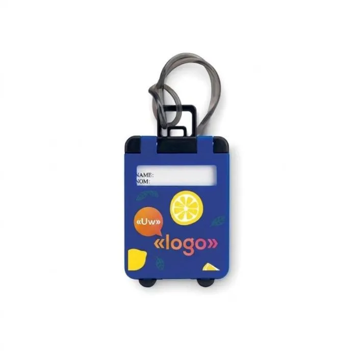 TRAVELLER personaliseerbaar bagagelabel van kunststof