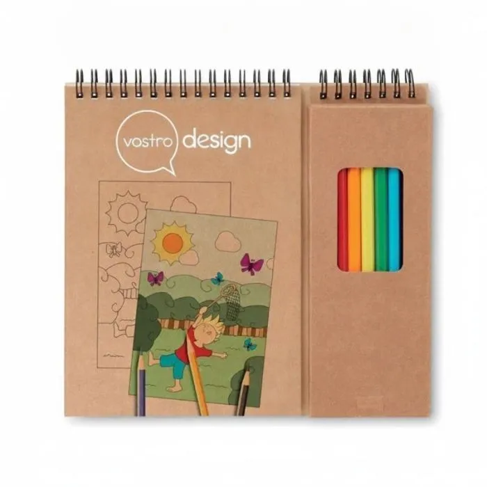 Set da colorare promozionale con blocco COLOPAD