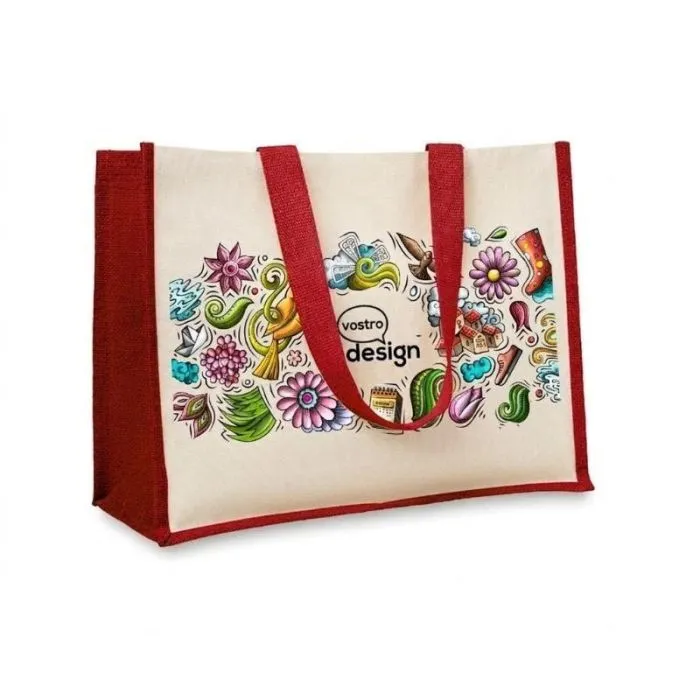 Borsa della spesa promozionale in tela di iuta CAMPO DE FIORI