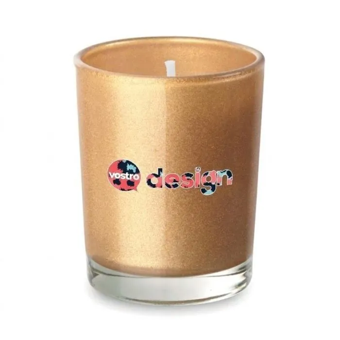 Candela promozionale in un bicchiere SELIGHT