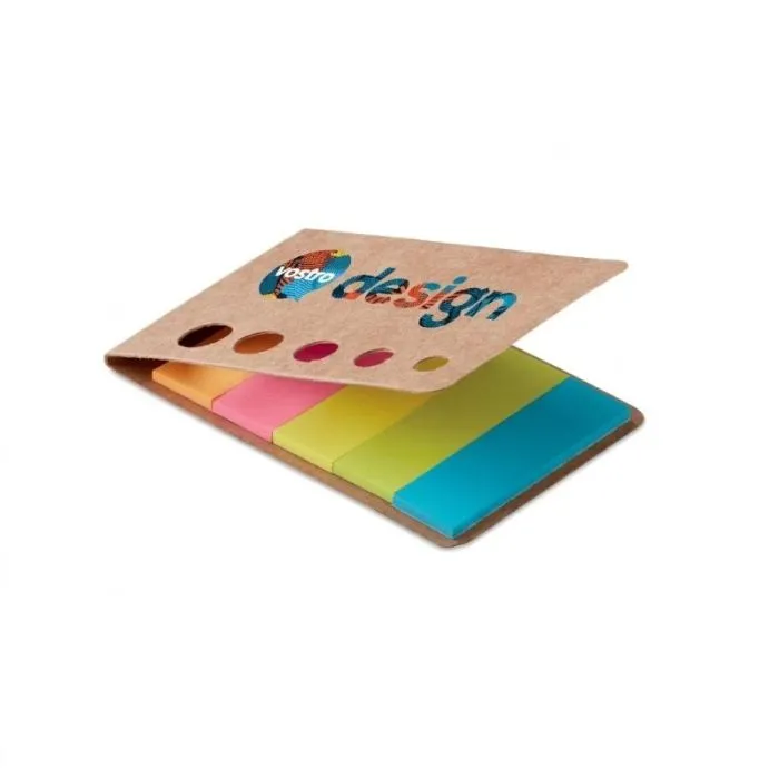 Segnalini adesivi personalizzati a 5 colori MEMOSTICKY