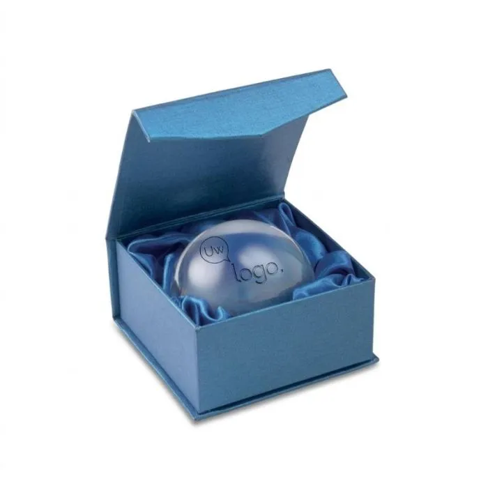 OVALE halve bolvormige reclame-briefopener