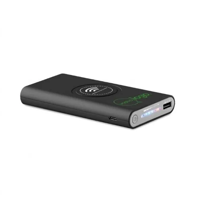 Powerbank wireless personalizzato da 8000 mAh VIGOR