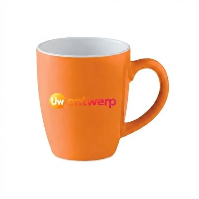 Gepersonaliseerde, kleurrijke keramische mok van 290 ml COLOUR TRENT