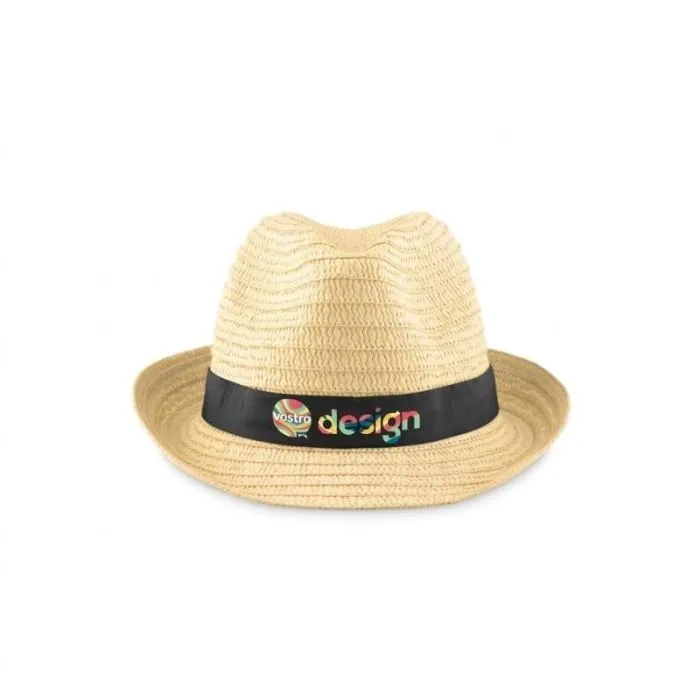 Cappello di paglia promozionale BOOGIE