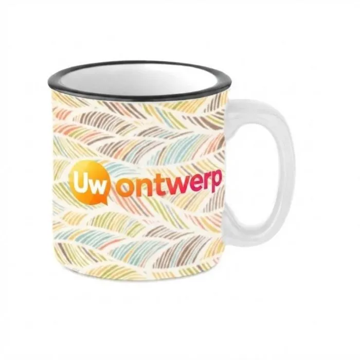 Subli-promotiemok van keramiek, 240 ml - TWEENIES SUBLIM