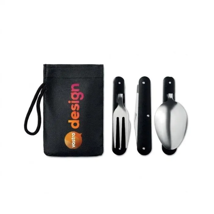 Posate da campeggio personalizzate 3 SERVICE