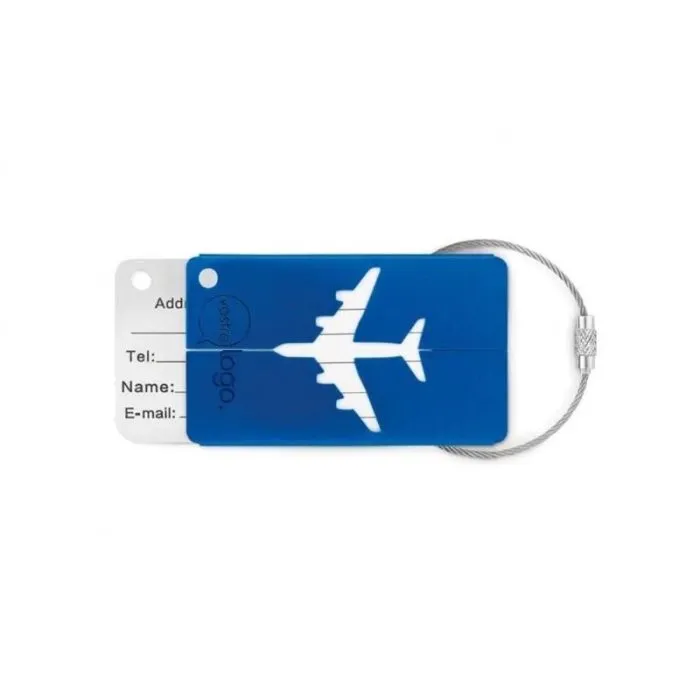 Etichetta personalizzata per bagagli in alluminio FLY TAG