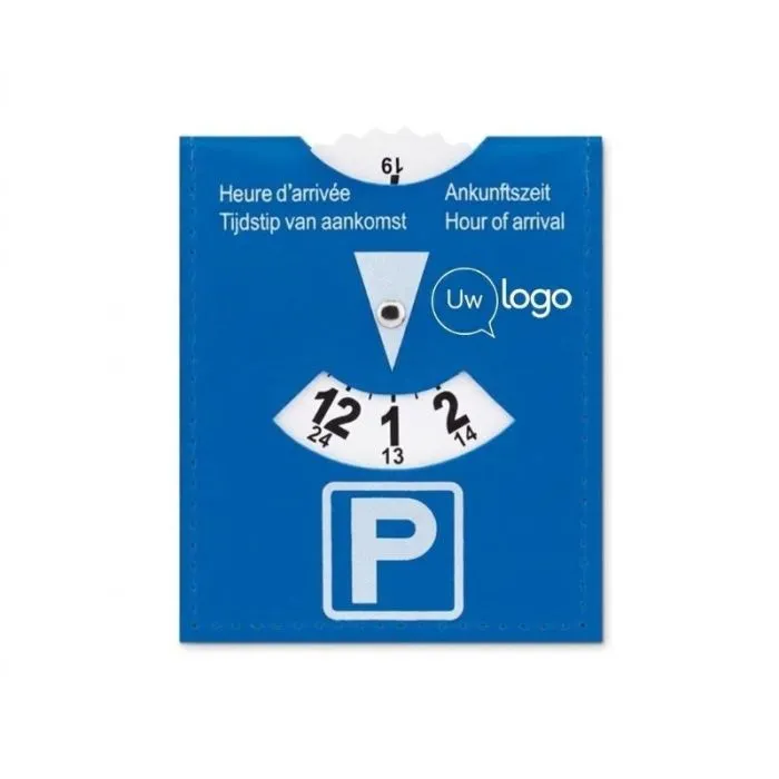 Reclame-parkeerkaart van PVC. PARKCARD