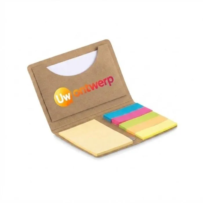 FOLDNOTE-set met notitieblok en reclame-stickers