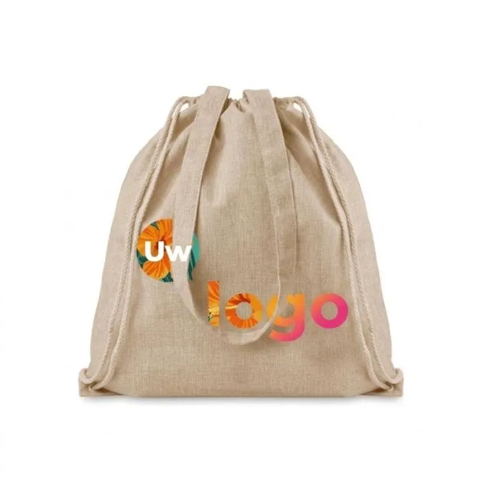 Gepersonaliseerde tas van RPET. MOIRA DUO