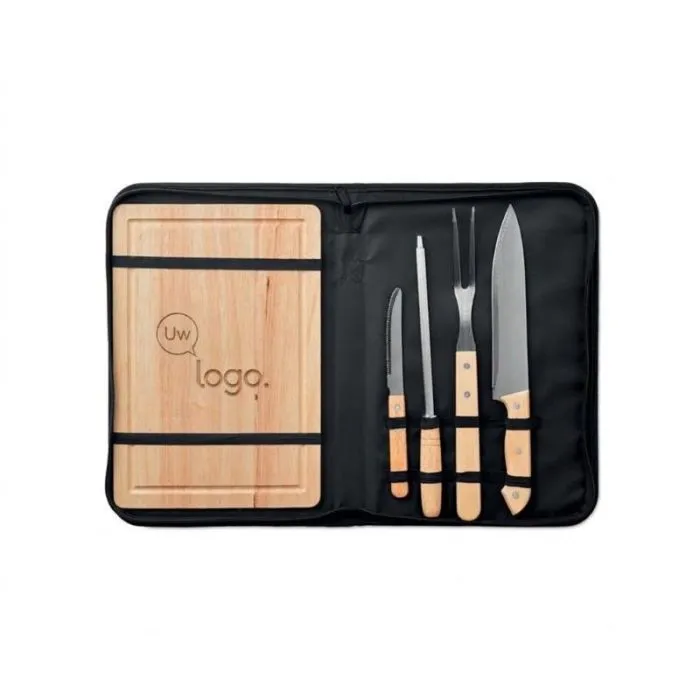 4 gepersonaliseerde barbecue-accessoires GRILLE