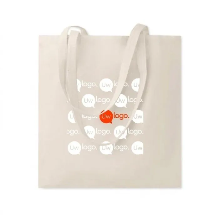 COTTONEL ++ reclame-boodschappentas van katoen, 180 g/m²