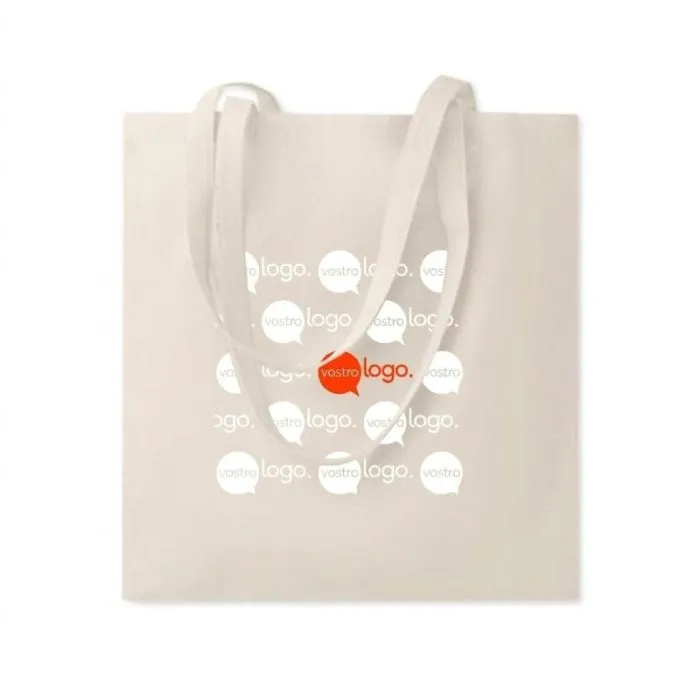 Borsa da spesa in cotone da 180 g/m² promozionale COTTONEL ++