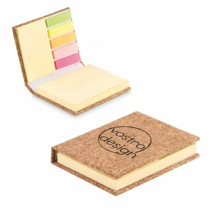 Blocco note in sughero personalizzato VISIONCORK