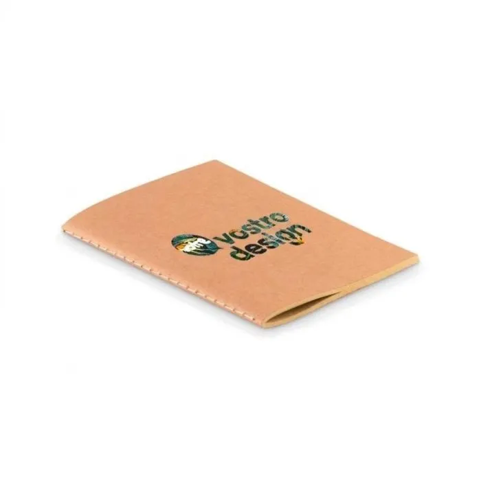 Taccuino pubblicitario A6 con copertina in cartoncino MINI PAPER BOOK