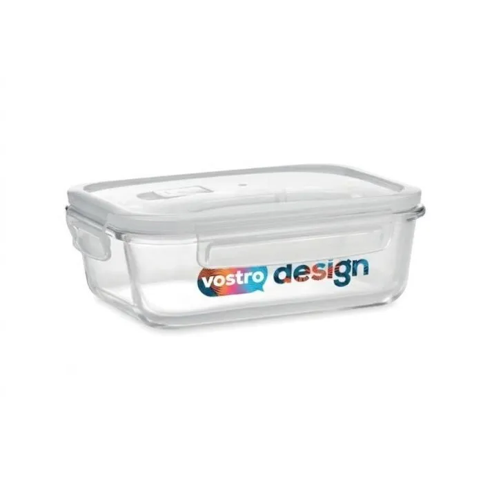 Contenitore per il pranzo in vetro personalizzato, 900 ml, PRAGA LUNCHBOX