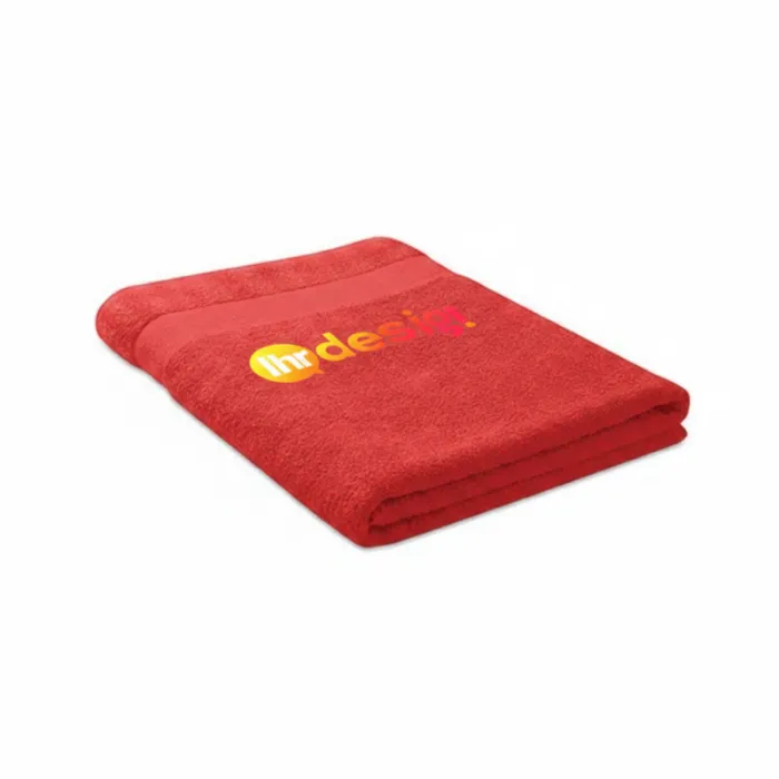 Handtuch aus Bio-Baumwolle für Werbung - 180x100 - MERRY