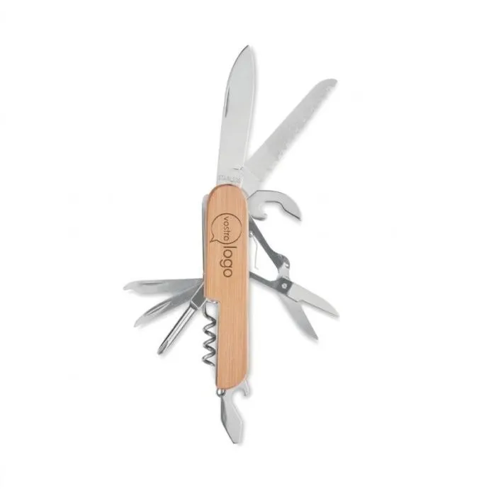 Coltello multiuso personalizzato in bambù - LUCY LUX