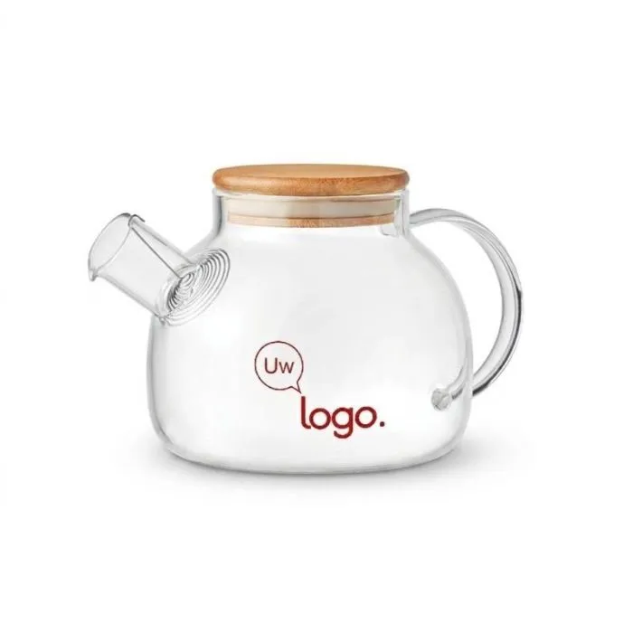 Gepersonaliseerde glazen theepot 850 ml MUNNAR