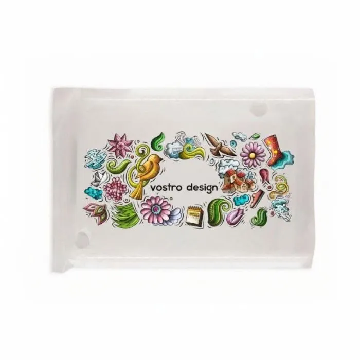 Poncho biodegradabile personalizzato SPRINKLE PLA