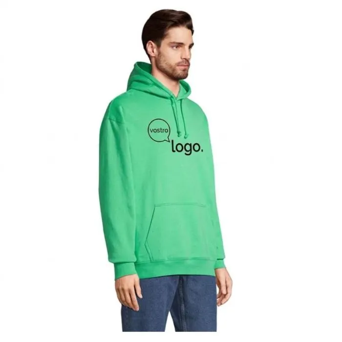 Felpa con cappuccio personalizzata unisex in cotone e poliestere riciclato SOL'S CONDOR