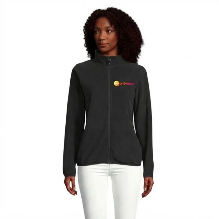 Gepersonaliseerd damesjack van microfleece met ritssluiting, van polyester 280 g – FACTOR WOMEN