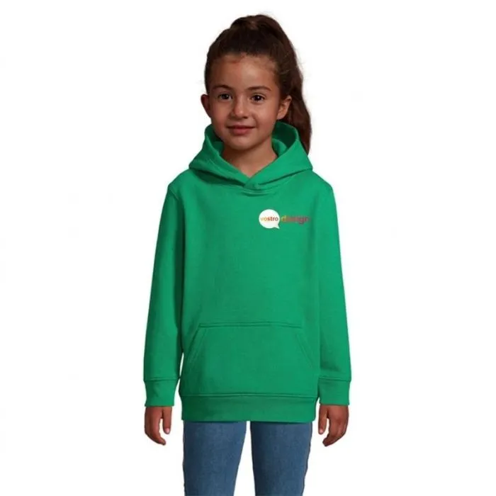 Felpa con cappuccio personalizzata per bambini SOL'S CONDOR KIDS in cotone da 280 g/m²
