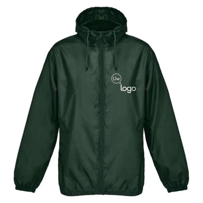 Unisex windjack van gerecycled polyester met waterafstotende eigenschappen - SHIELD