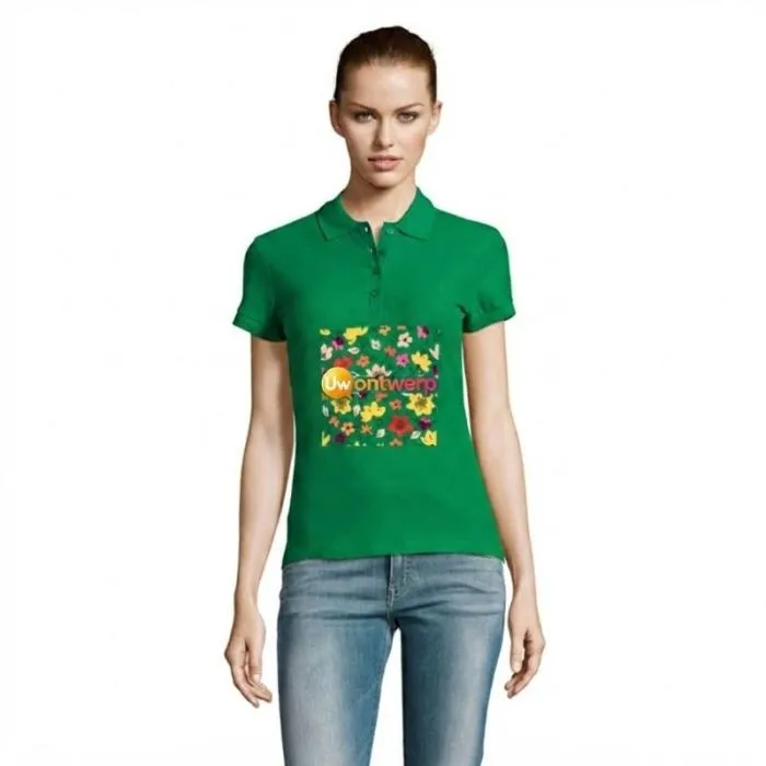 Gepersonaliseerd damespoloshirt van katoen met korte mouwen, 170 g – PASSION