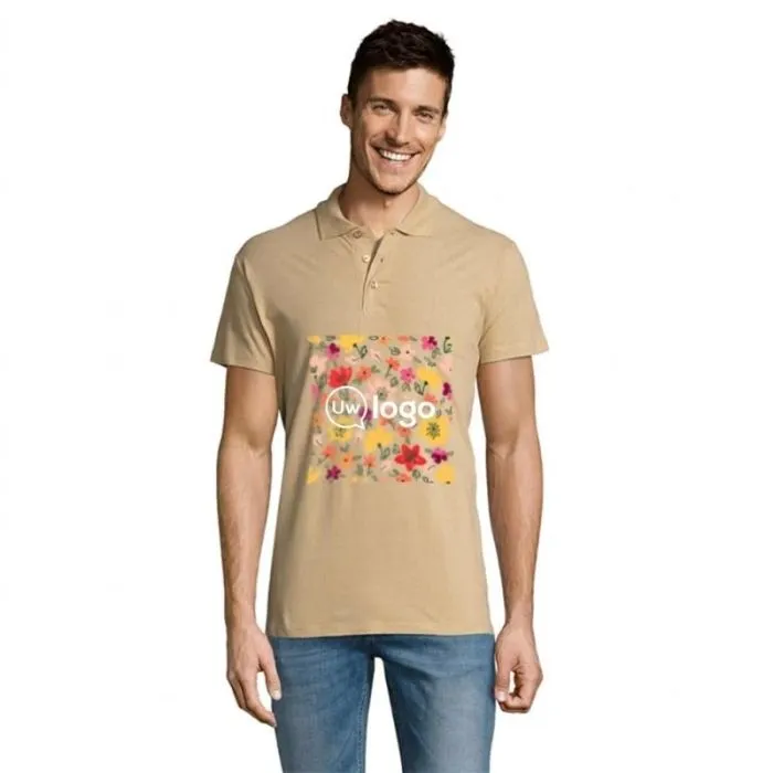 Gepersonaliseerd herenpolo-shirt van katoen met korte mouwen, 170 g – SUMMER II