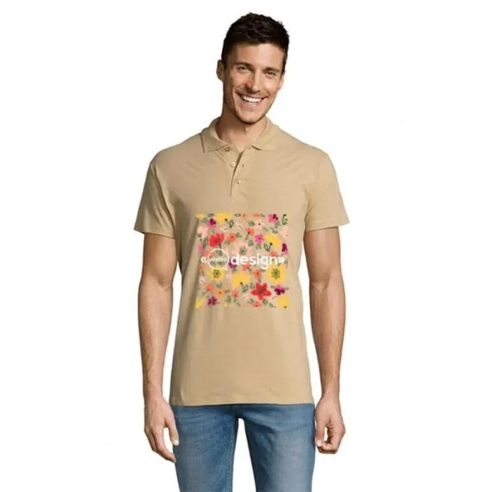 Polo da uomo in cotone a maniche corte personalizzata 170 g - SUMMER II
