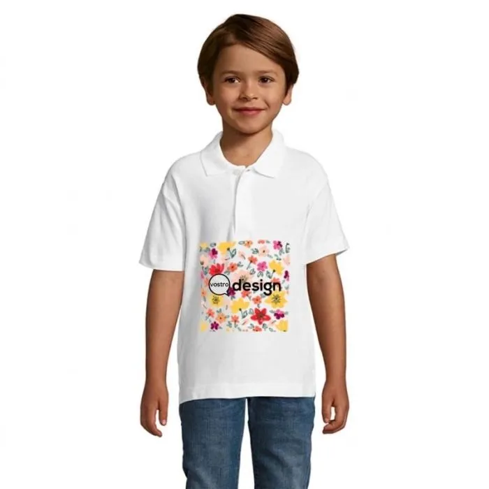 Polo da bambino in cotone a maniche corte personalizzata 170 g - SUMMER II KIDS
