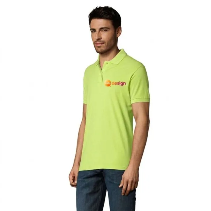 Polo da uomo in cotone a maniche corte personalizzata 180 g - PERFECT MEN