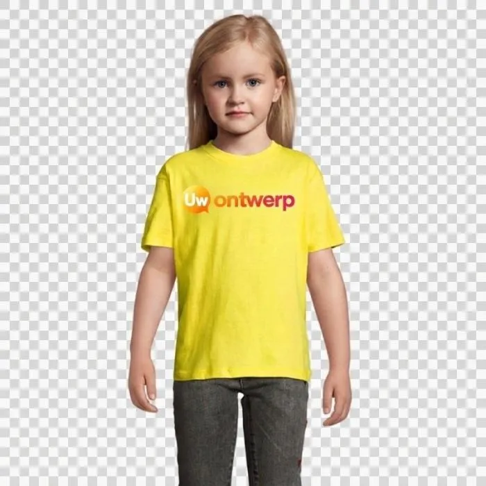 Gepersonaliseerd katoenen T-shirt voor kinderen, 150 g, SOLS-REGENT KIDS